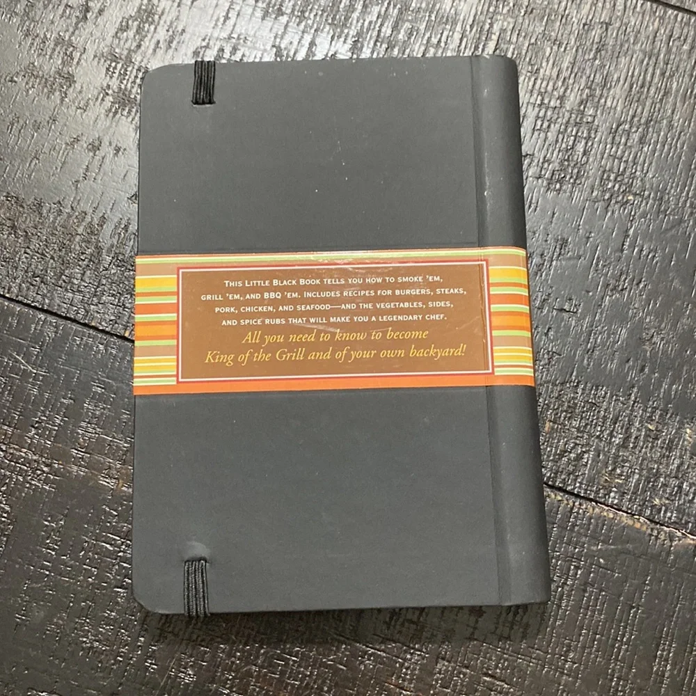 Little Black Book Of Barbecue Book!